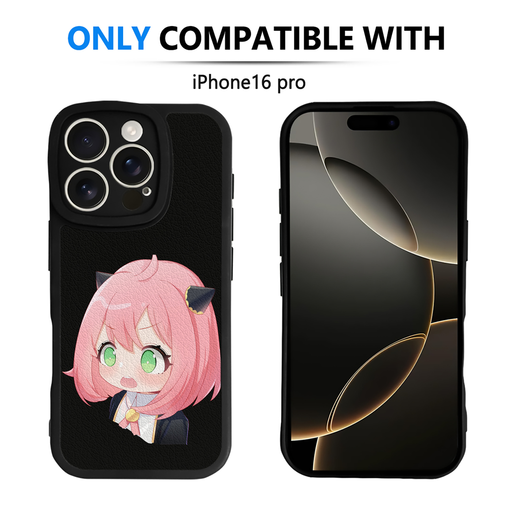 （画像用） SPY×FAMILY间谍家家酒 【iPhone 16シリーズ対応】シリコンスマホケース（レザー調） 材質：シリコン